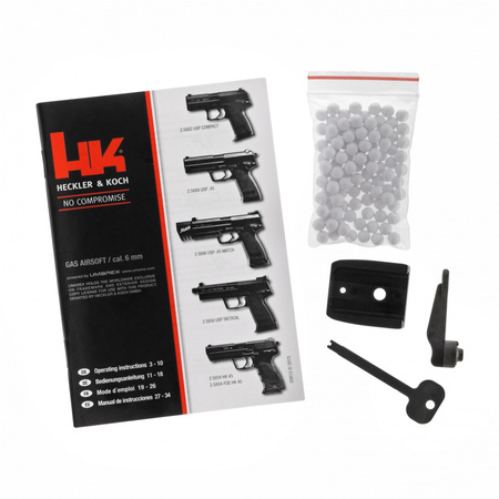 Heckler&Koch - Replica ASG pistol H&K USP Compact 6 mm green gas