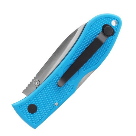 Ka-Bar 4062BL Folding Knife - Dozier Folding Hunter - Blue