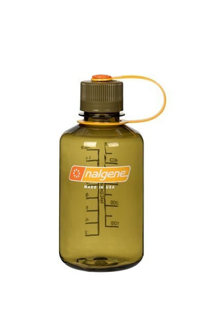 Nalgene Everyday 0.5L Narrowmouth Bidon Bottle - Olive Sustain