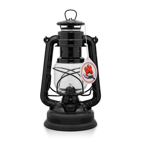 Oil lamp - Feuerhand Hurricane Lantern 276 - Black