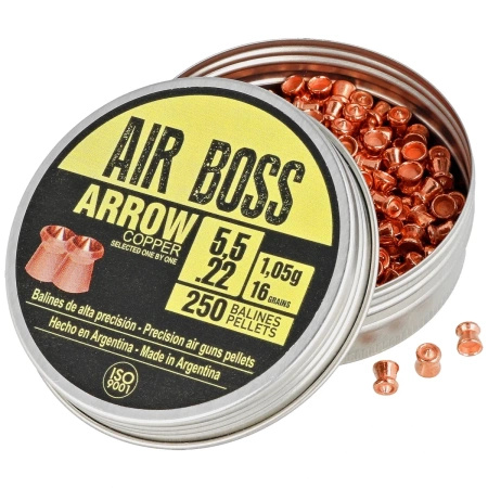 Apolo - Air Boss Arrow Copper 5.5 mm shot, 250 pcs. 1.05g/16.0gr (30100)