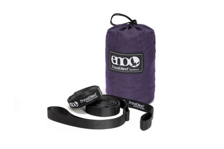 ENO TravelNest Hammock & Straps Combo - Plum