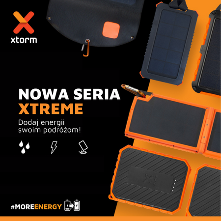 XTORM Solar Powerbank XTREME Super Charger 10000 mAh 20W - XXR105