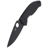 Spyderco Tenacious G-10 Black / Black Blade Plain Folding Knife - C122GBBKP