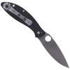 Spyderco Astute G-10 Black Plain Folding Knife (C252GP)