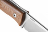 LionSteel Bushcraft Natural Canvas Micarta Knife (M4 CVN)