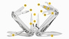 Leatherman Wingman stainless multitool (832523) - 14 tools