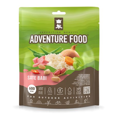 Adventure Food - Freeze-dried rice with ham in satay sauce 600 kcal