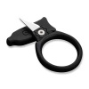 Civivi Quick Snip Black ABS with Rubber Coating, 6Cr13 (C22022A-1) neck knife