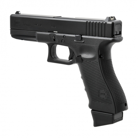 Glock - Glock 17 gen 4 replica ASG pistol. 6mm enlarged magazine