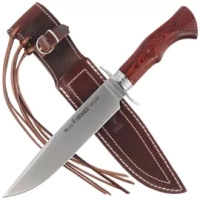 Muela Cherokee-19R knife, Satin X50CrMoV15