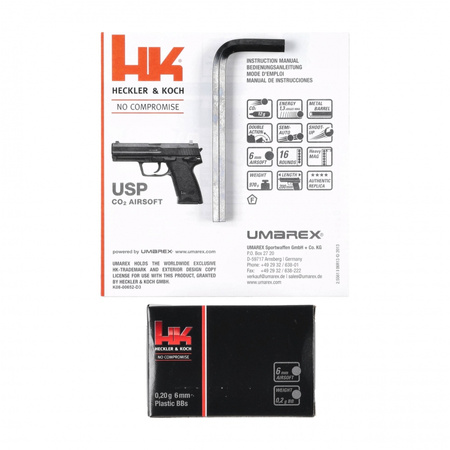 Heckler&Koch - H&K USP 6 mm CO2 replica ASG pistol