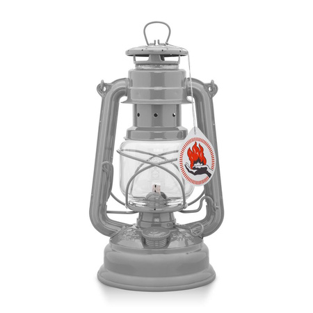 Oil lamp - Feuerhand Hurricane Lantern 276 - Nordic Grey