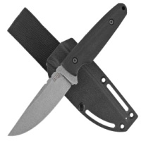 ZA-PAS - Handie Stonewash knife - G10 Black