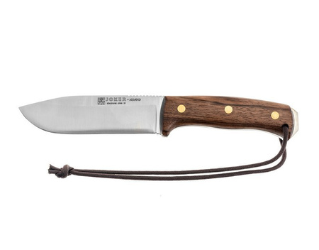 Nomad CN125-P bushcraft knife with flint - Joker - American Walnut