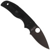 Spyderco Native 5 Black Blade FRN Black Plain Folding Knife (C41PBBK5)