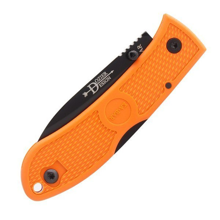 Ka-Bar 4062BO Folding Knife - Dozier Folding Hunter - Orange