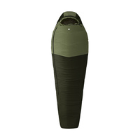 Alpinus - Ultralight Pro 1000 sleeping bag for left-handed people - green