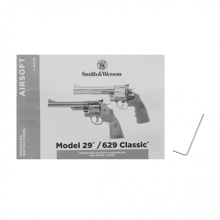 Smith&Wesson - Replica ASG revolver 629 Competitor 6" 6 mm BB