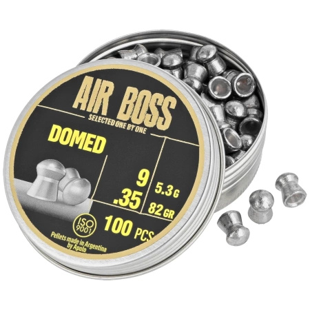 Apolo - Air Boss Domed 9 mm shotgun shell, 100 rounds. 5.30g/82.0gr (30400)