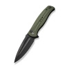 Civivi Incindie OD Green G10 Folding Knife, Black Stonewashed (C23053-2)