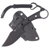 Civivi Midwatch Black Burlap Micarta Knife, Black Stonewashed N690 (C20059B-1)