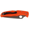 Spyderco Endura 4 FRN Orange Flat Ground Plain Folding Knife (C10FPOR)