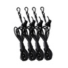 TigerWood - Silk extraction 2m/4 pcs - black