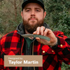 Civivi Clingman Green Canvas Micarta Folding Knife, Black Stonewashed Nitro-V by Taylor Martin Best Damn EDC (C23065-4)