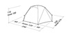 Robens - Boulder 2 Hiking Tent Blue - Route Series