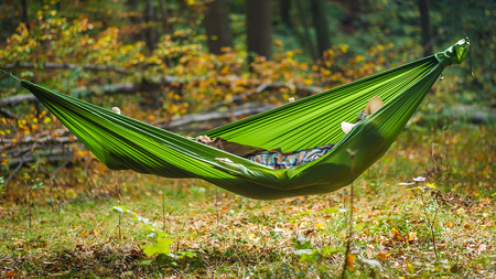 Lesovik DUCH Treetop Green hammock