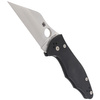 Spyderco Yojimbo 2 G-10 Black Plain Folding Knife - C85GP2