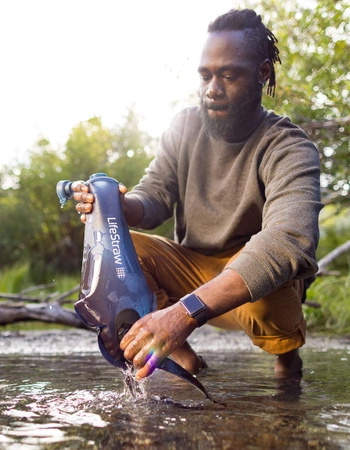 LifeStraw Peak Series Flex Gravity Water Filter System 3L - Mountain Blue