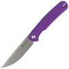 Sencut Scitus Purple G10, Gray Stonewashed D2 Folding Knife by Ostap Hel (S21042-2)