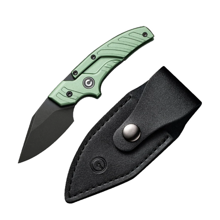 Civivi Typhoeus Green Aluminum, Black Stonewashed 14C28N (C21036-4) knife