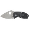 Spyderco Ambitious Black FRN Folding Knife, Plain (C148PBK)