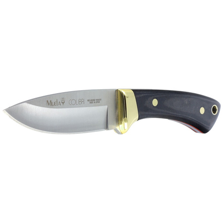 Muela Colibri Black Micarta, Satin X50CrMoV15 knife (COL-7MIC)