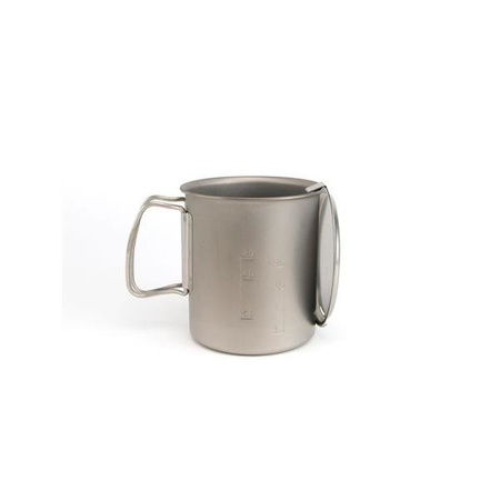 Titanium Pot Mug - Snow Peak Titanium Trek 700