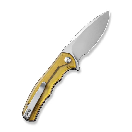 Civivi Praxis Folding Knife Polished Ultem, Satin 9Cr18MoV (C803L)