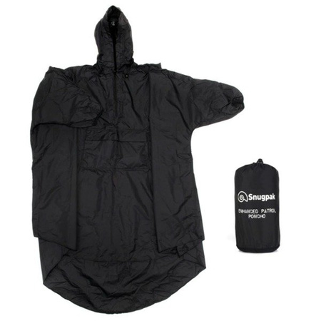 Poncho - Snugpak - Enhanced Patrol Poncho - Black