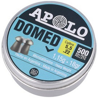 Apolo Domed 5.52 mm shotgun shell, 500 rounds. 1.15g/18.0gr (19915-2)