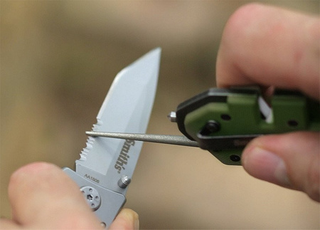 PP1-Tactical Knife Sharpener - Smith's - Green OD - 50981