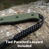Sencut Toxodon OD Green G10, Black 9Cr18MoV knife (S24036-2)