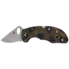 Spyderco Delica 4 FRN ZOME GREEN PLAIN folding knife (C11ZFPGR)