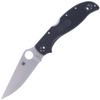 Spyderco Stretch 2 XL Lightweight Folding Knife, Black FRN, Satin VG-10 (C258PBK)