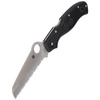 Spyderco Rescue 3 Lightweight Black Spyder Knife - C14SBK3