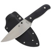 Spyderco Serrata Black G-10 Plain knife - FB32GP