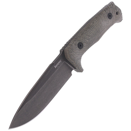 LionSteel Tactical Green Canvas / Satin Blade knife (T5B CVG)