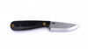 Brisa Necker 70 Scandi knife - Black Micarta - Kydex scabbard