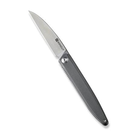 Sencut Jubil Gray G10 Folding Knife, Satin D2 (S20029-3)